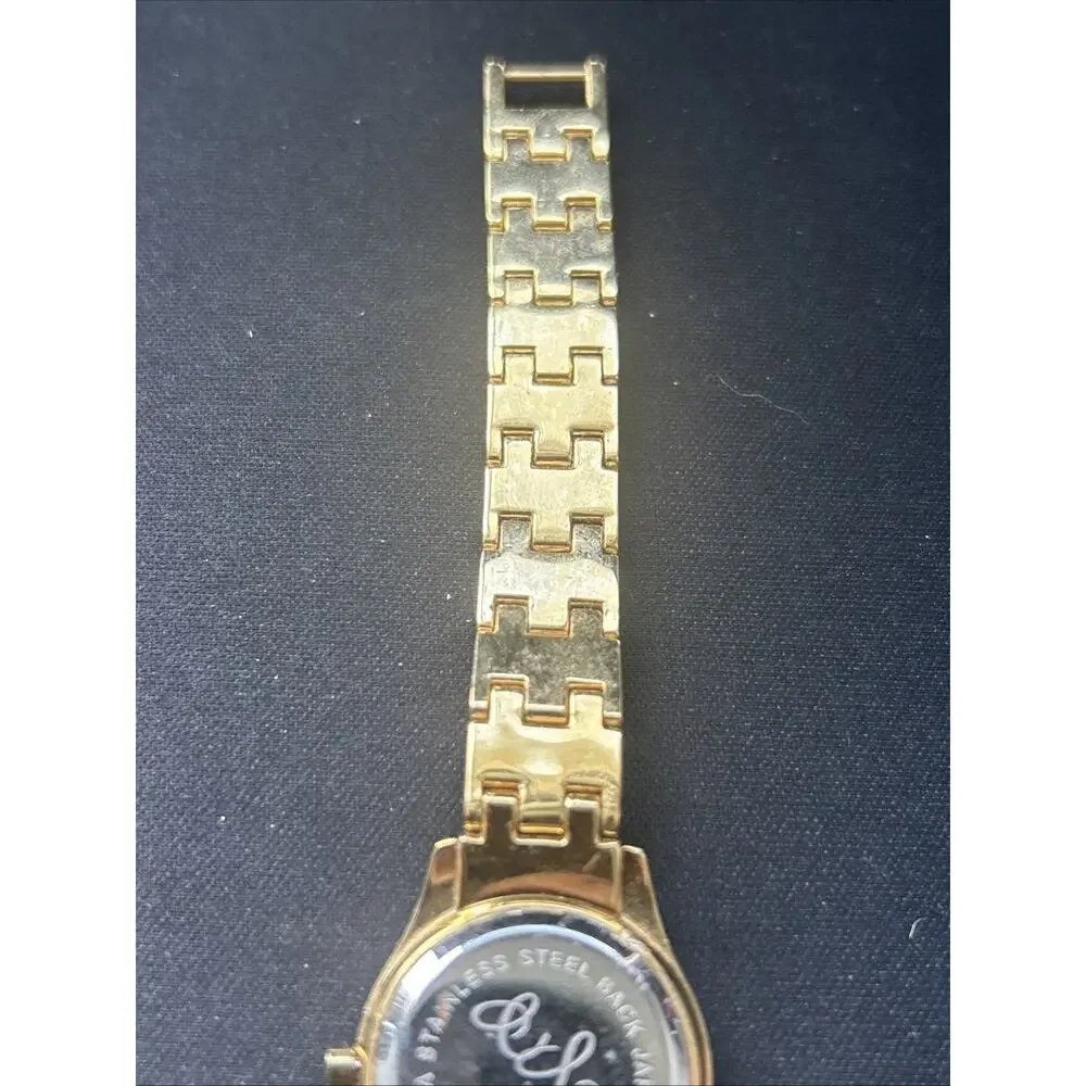 Colleen Lopez Green Dial Gold Tone Women’s Quartz Watch